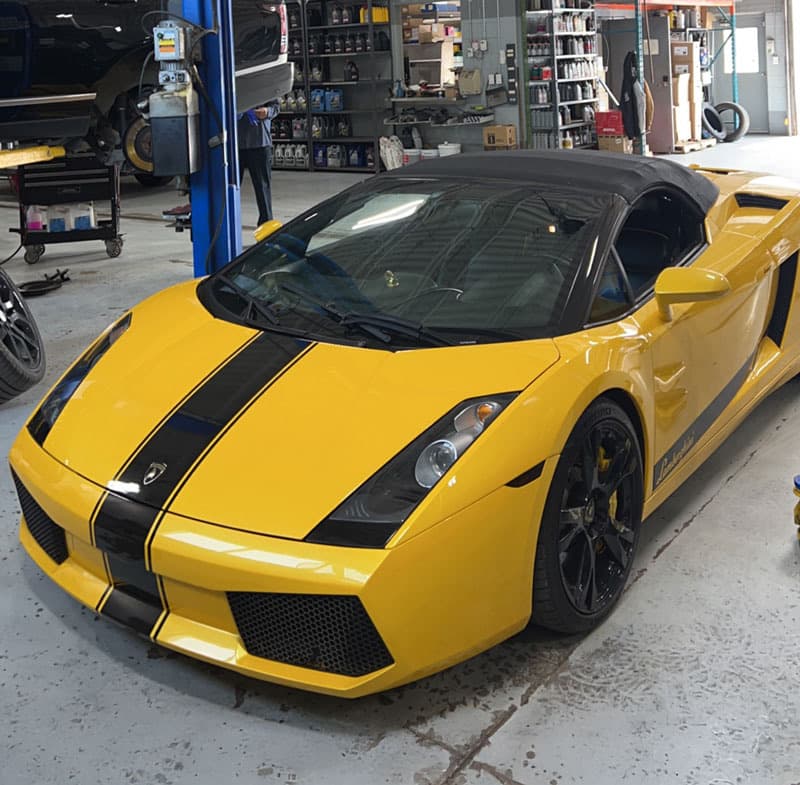 Lamborghini service example 4