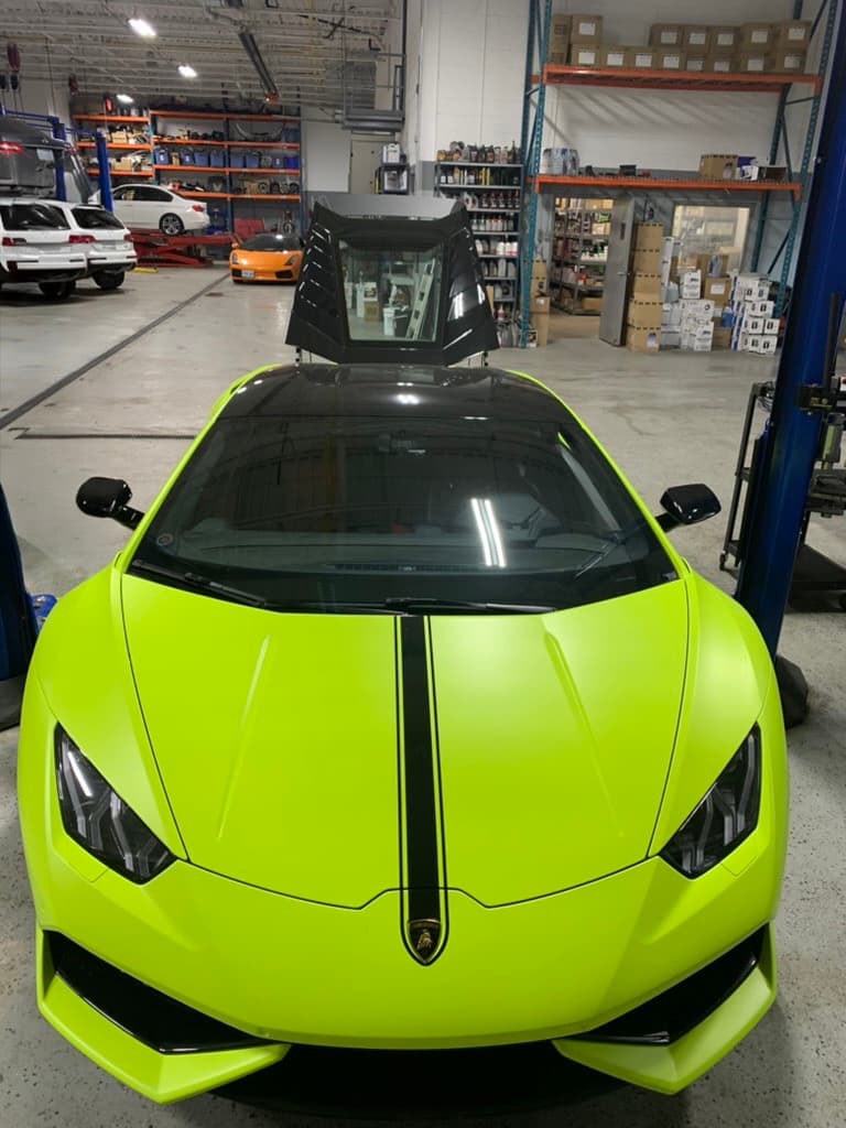 Lamborghini service example 1